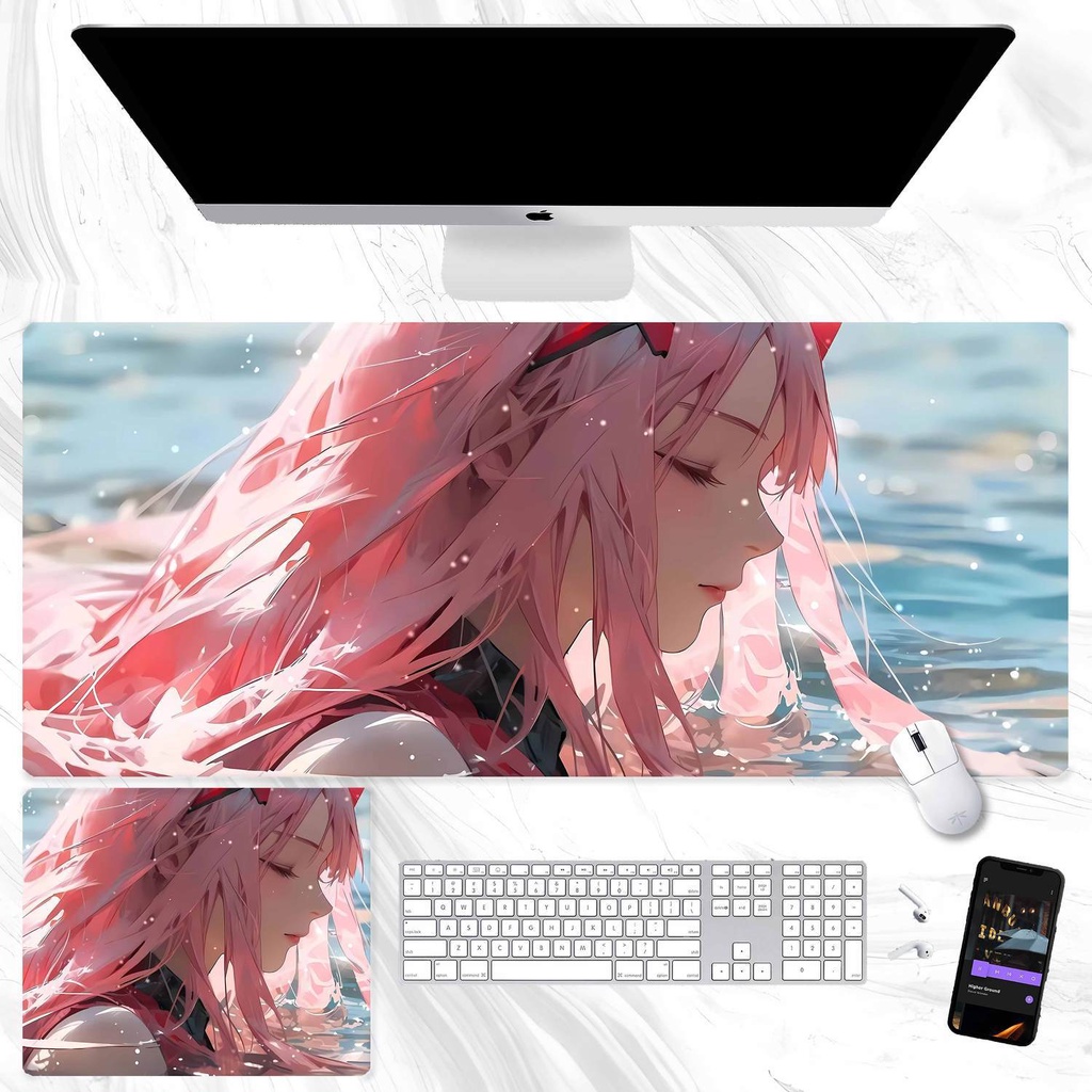 Tấm Lót Chuột Và Bàn Phím Cỡ Lớn 02 Hai Chiều Họa Tiết Hoạt Hình anime Dành Cho Nam Nữ