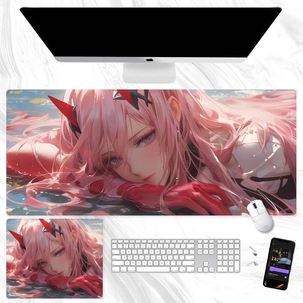 Tấm Lót Chuột Và Bàn Phím Cỡ Lớn 02 Hai Chiều Họa Tiết Hoạt Hình anime Dành Cho Nam Nữ