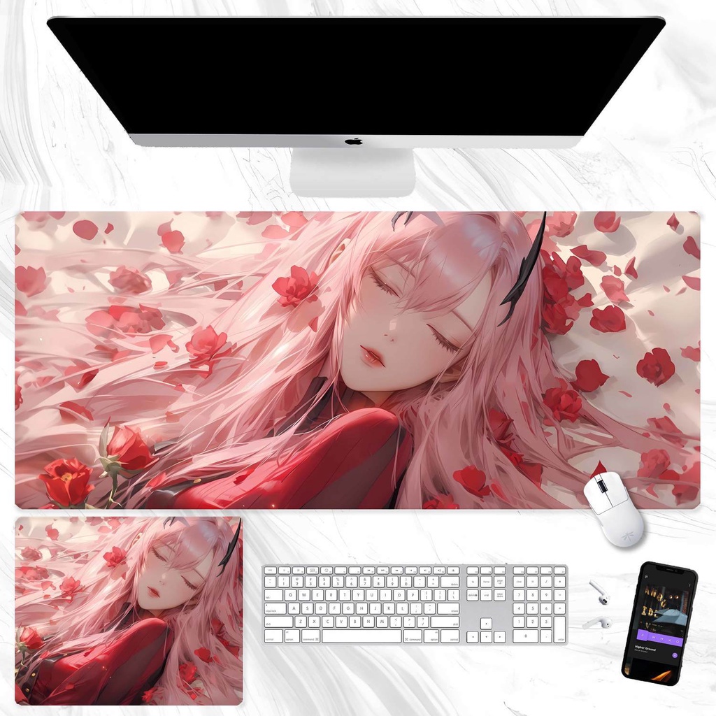 Tấm Lót Chuột Và Bàn Phím Cỡ Lớn 02 Hai Chiều Họa Tiết Hoạt Hình anime Dành Cho Nam Nữ