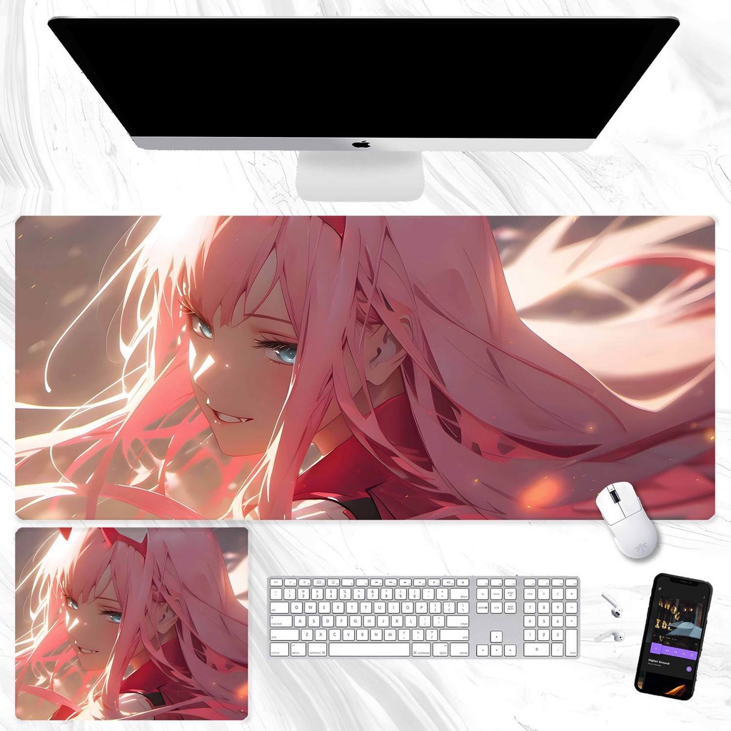 Tấm Lót Chuột Và Bàn Phím Cỡ Lớn 02 Hai Chiều Họa Tiết Hoạt Hình anime Dành Cho Nam Nữ