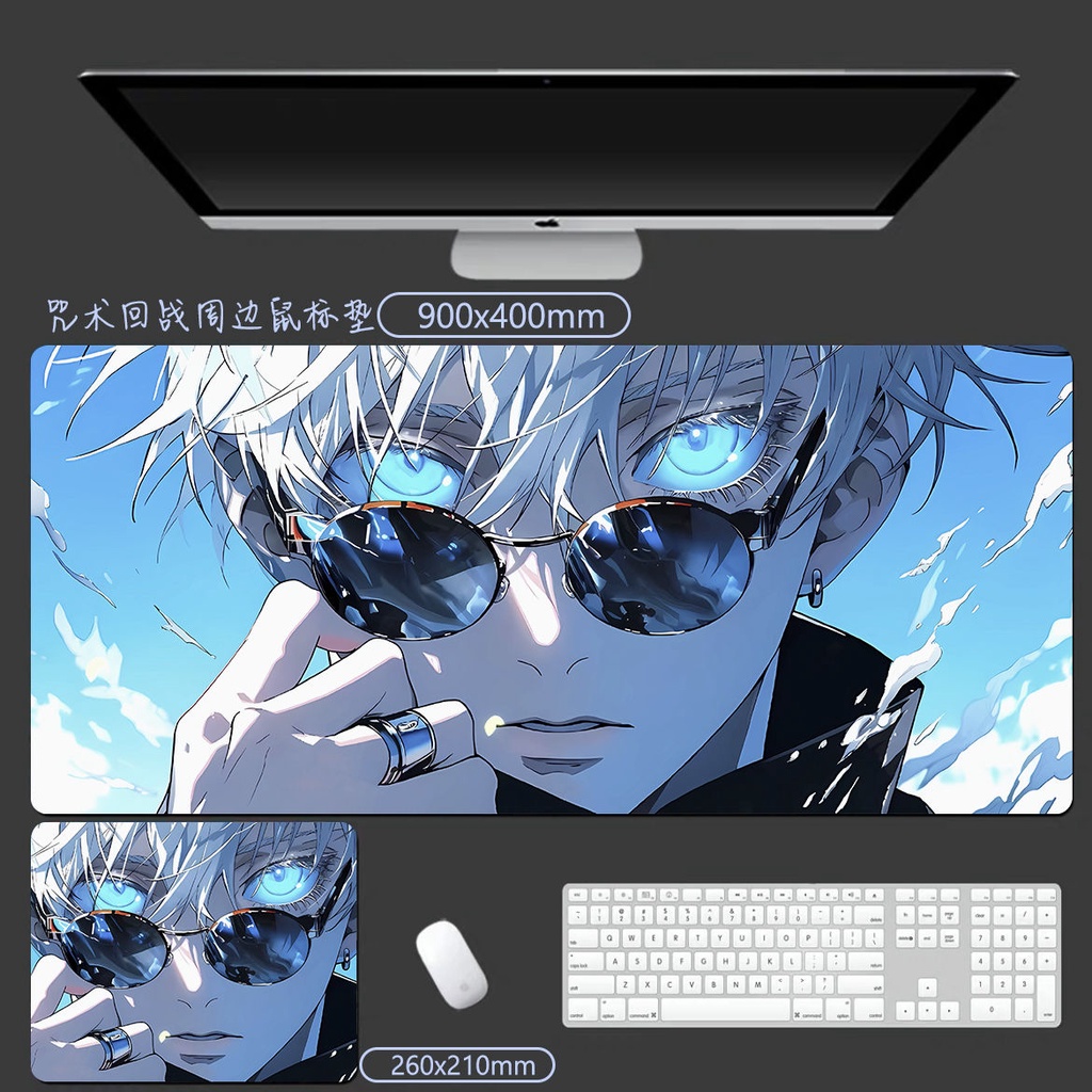 Tấm Lót Chuột Và Bàn Phím Hai Chiều Siêu Lớn In Hình anime