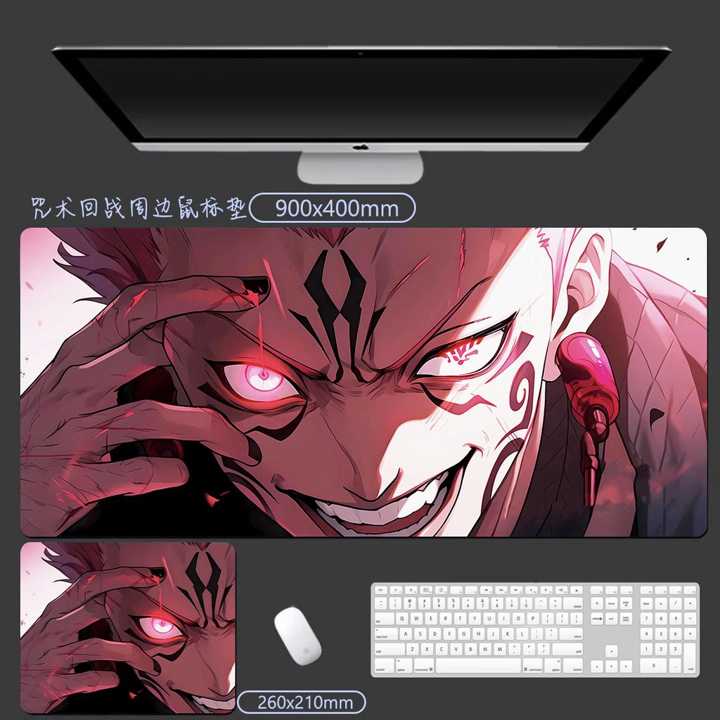 Tấm Lót Chuột Và Bàn Phím Hai Chiều Siêu Lớn In Hình anime