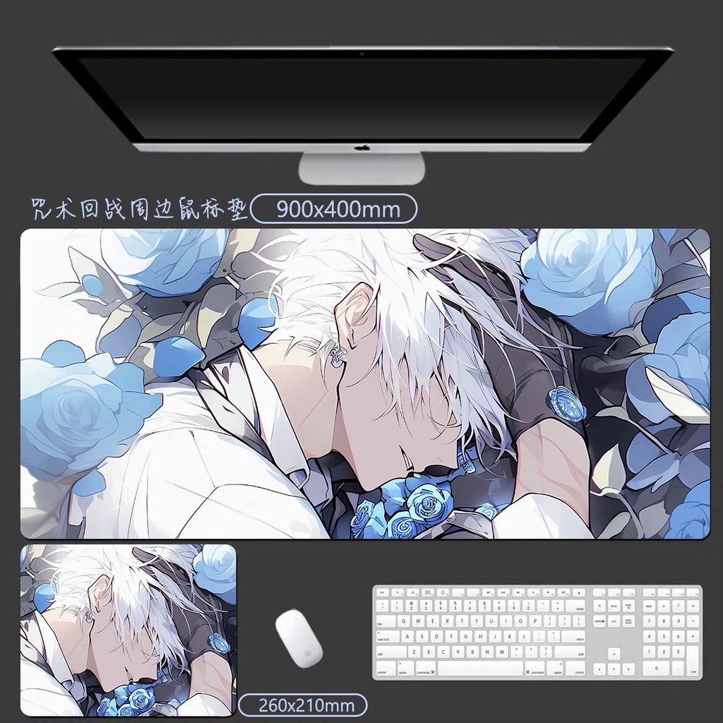 Tấm Lót Chuột Và Bàn Phím Hai Chiều Siêu Lớn In Hình anime