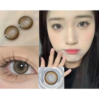 kính áp tròng ， Loạt hdshao, Thương Hiệu clamido, 14.20mm, (Lớp 0-8.00), Ống Kính Chụp Ảnh Năm (Nâu)