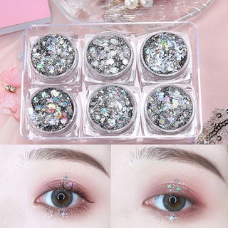 Gel Sequin Dạng Lột Một Lọ Trang Điểm Mắt Lấp Lánh Không Để Lại Dấu Vết