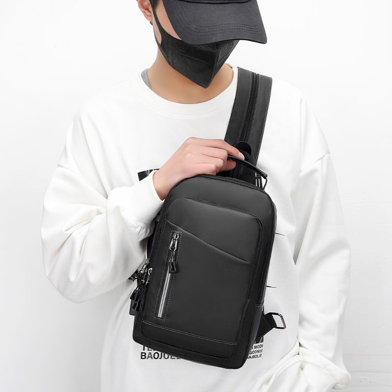 Ba Lô Đeo Chéo Ngực Ba Công Dụng Đa Năng Nhỏ Nhắn Dành Cho Bạn Nam backpa12.18