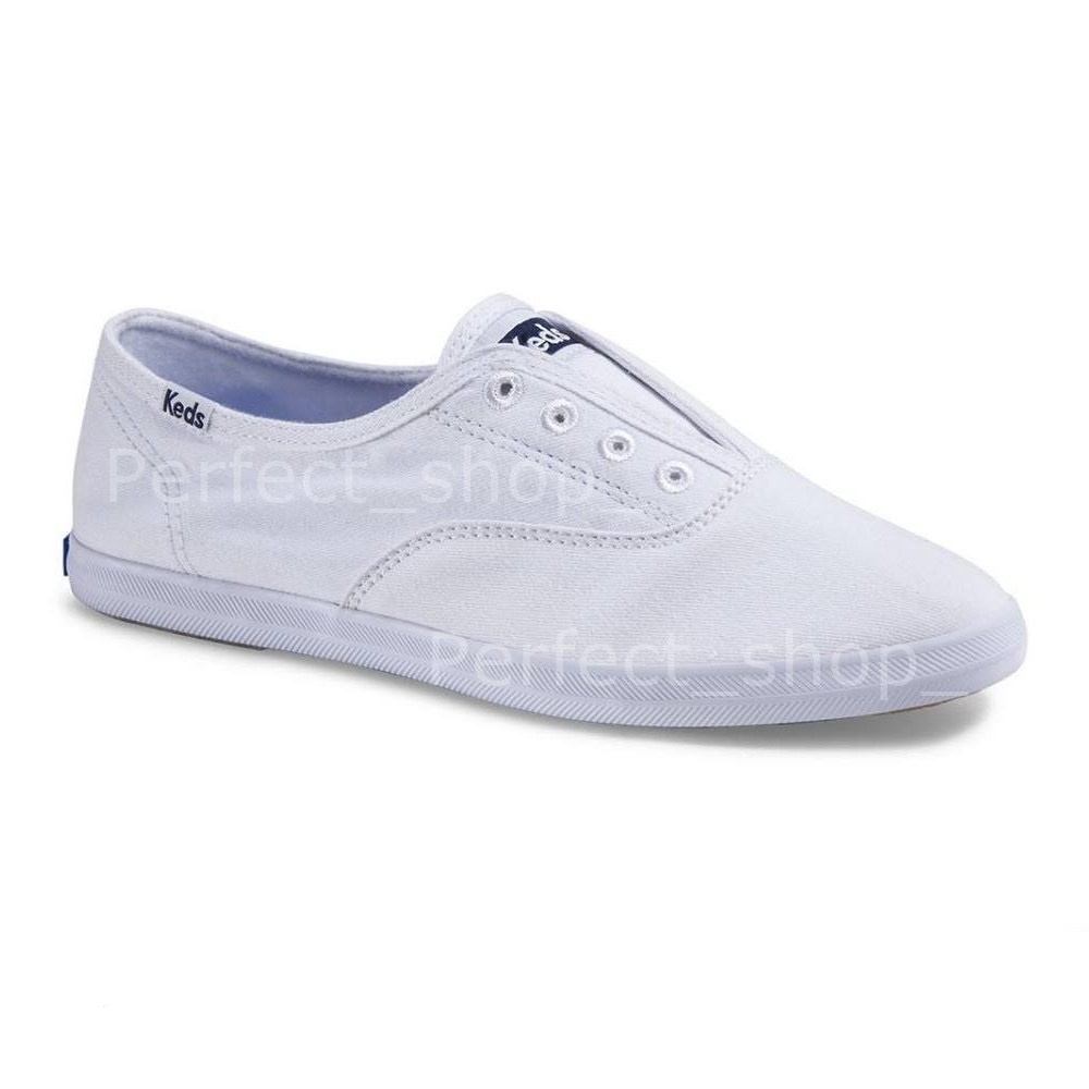 ￼Keds WF58023 Giày thể thao hở ngón MOXIE MULE GIẶT TWILLL Trắng