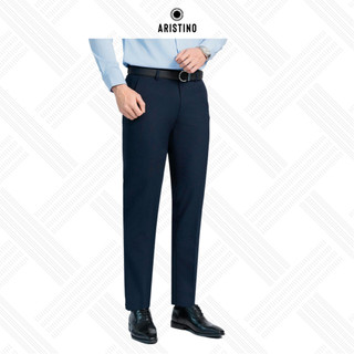 Quần Âu Nam Aristino xanh tím than dáng Slim Fit,chất liệu chống nhăn, giữ form thoáng mát ATR0150S1