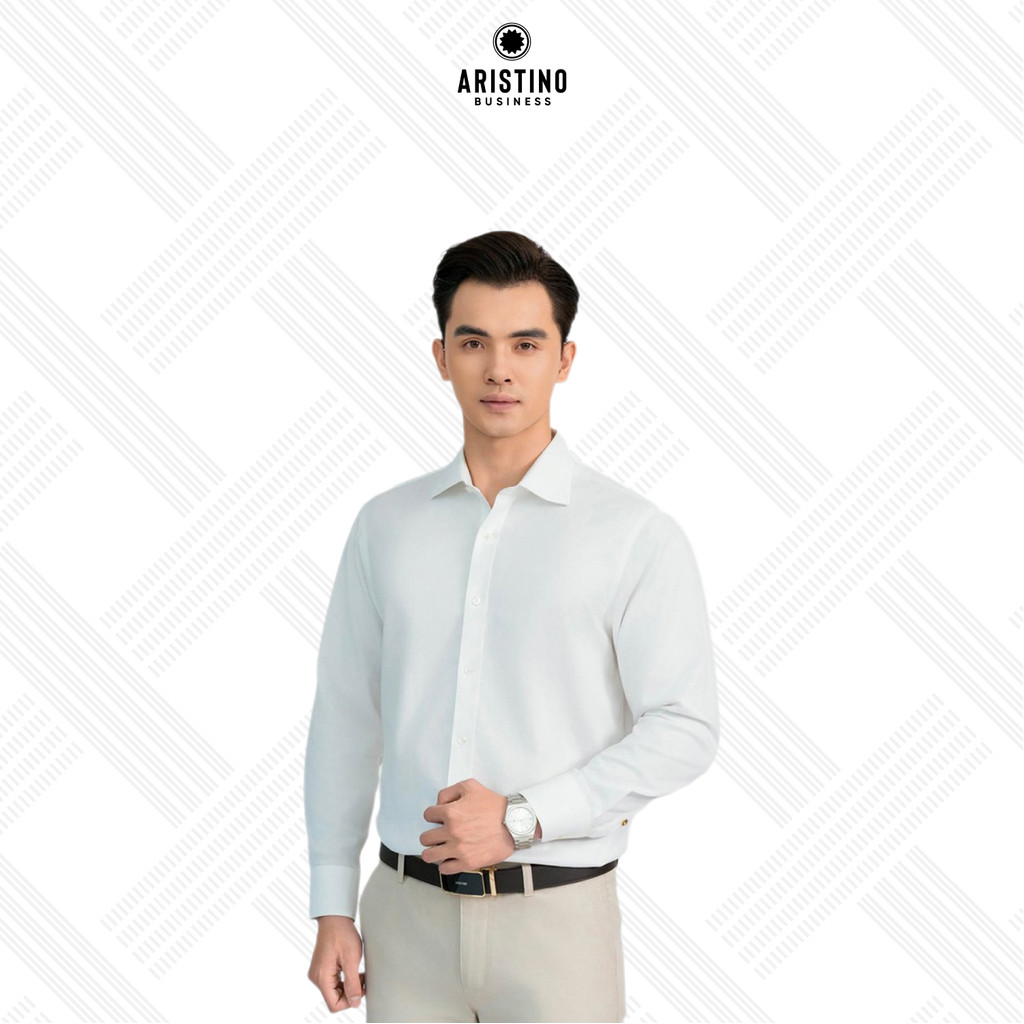 [ARISTINO x MẠNH TRƯỜNG] Áo Sơ Mi Hà Nội Nam Aristino Business 1LSH020Z