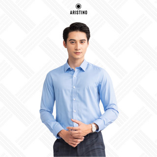  Áo sơ mi dài tay Aristino dáng Slim fit suông nhẹ phong cách thời thượng và lịch lãm - ALS27702 