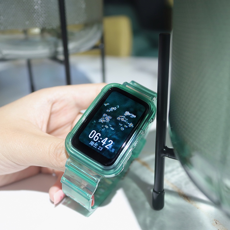 Dây Đeo Thay Thế Kèm Vỏ Bảo Vệ Cho Đồng Hồ OPPO Band 2