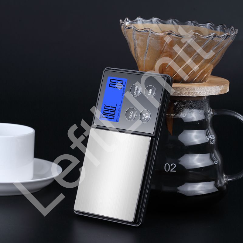 Cân Cà Phê Mini Bỏ Túi Có Màn Hình LCD 1000X0.1G