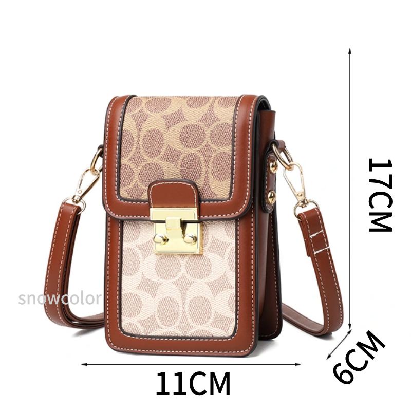 Pu Túi Xách Đeo Vai Vải Bạt Cỡ Nhỏ Thời Trang Hàn Quốc Sành Điệu Dành Cho Nữ