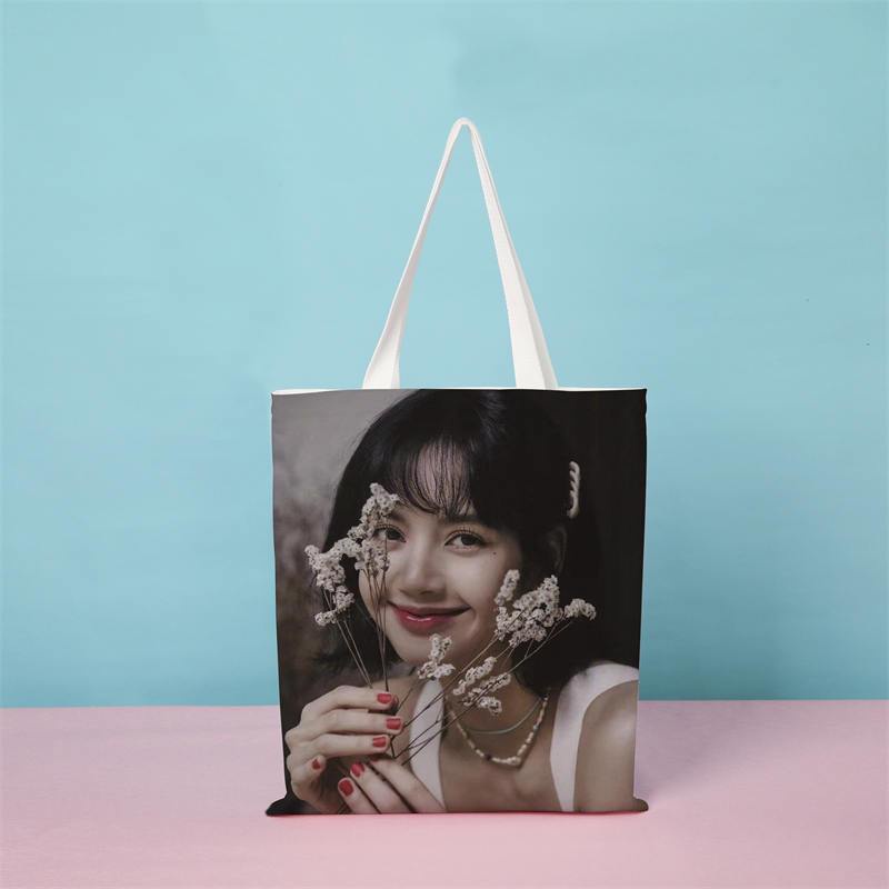 Túi Vải Canvas In Hình Nhóm Nhạc Blackpink