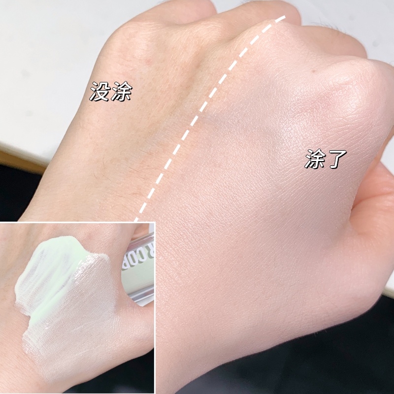 Kem Nền Dạng Lỏng XIXI Chống Thấm Nước Kiềm Dầu Che Khuyết Điểm Tông Màu Tím / Xanh Lá NO.D555