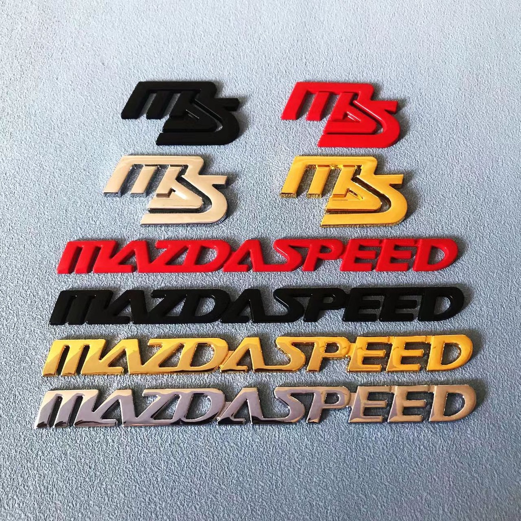 Logo Kim Loại Dán Trang Trí Xe Hơi mazda 2 3 5 6 axela axela Ateenza cx-5 cx-7