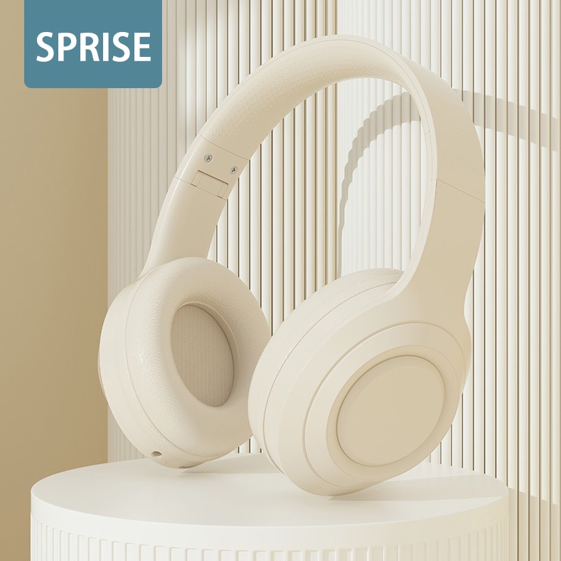 Tai nghe bluetooth SPRISE chụp tai không dây cao cấp đầy màu sắc chống tiếng ồn có thể gập lại Chơi game có Mic | BigBuy360 - bigbuy360.vn