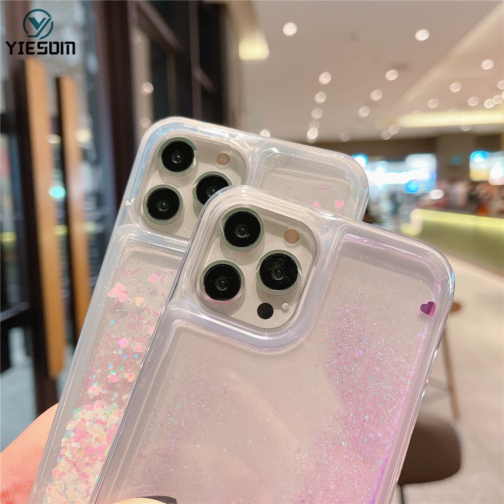 Ốp Điện Thoại Silicone Mềm Phối Kim Tuyến Nước Cho Xiaomi Mi 12 Pro Mi 12 Lite 12T Pro