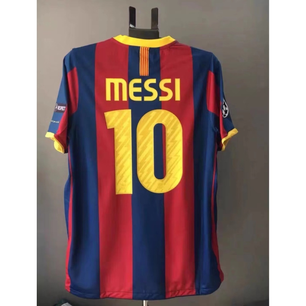 Áo Thun Số 10 11 Barcelona Đá Banh Jerseys