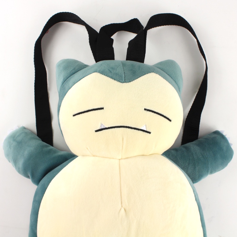 Ba Lô Bông Hoạt Hình Pokemon Snorlax Kawaii 45cm Đa Chức Năng Làm Quà Tặng Cho Trẻ Em