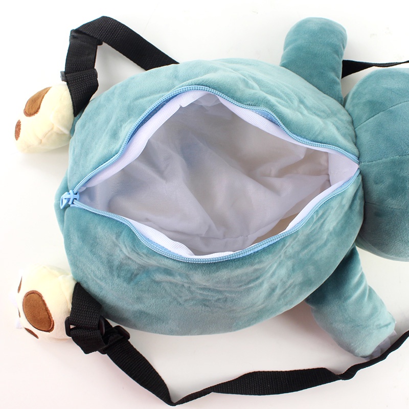 Ba Lô Bông Hoạt Hình Pokemon Snorlax Kawaii 45cm Đa Chức Năng Làm Quà Tặng Cho Trẻ Em