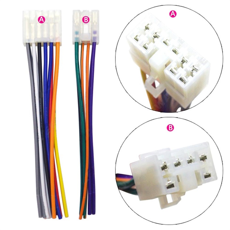 Dây Cáp Nối Nguồn / Loa Xe Hơi Toyota 10 Pin + 6 Pin