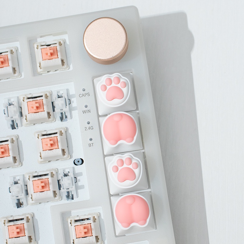 Bộ nút custom bàn phím cơ | Keycap Kitty & Corgi Artisan