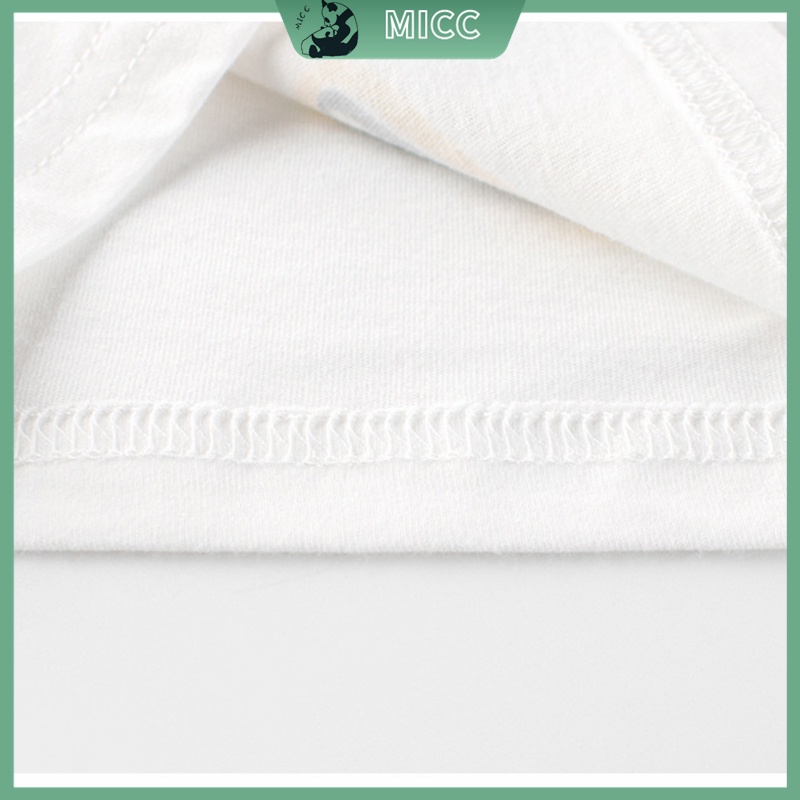 Áo Thun Cotton Tay Ngắn Thấm Hút Mồ Hôi Thoáng Khí Thời Trang Cho Bé Trai 1-9 Tuổi