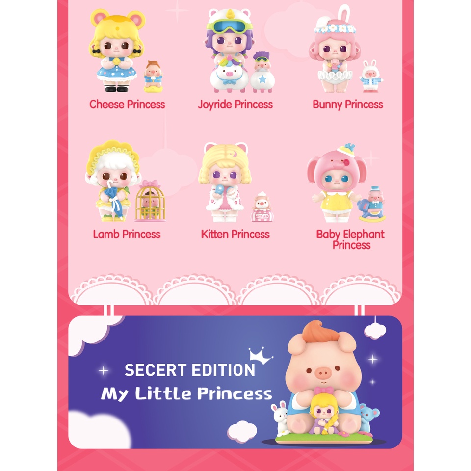 POP MART Hộp Đồ Chơi MINICO My Little Princess