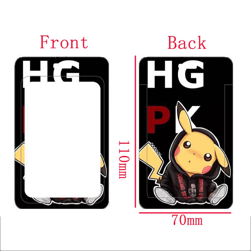 Set 2 Vỏ Bọc Thẻ In Hình Nhóm Nhạc K-POP BLACKPINK