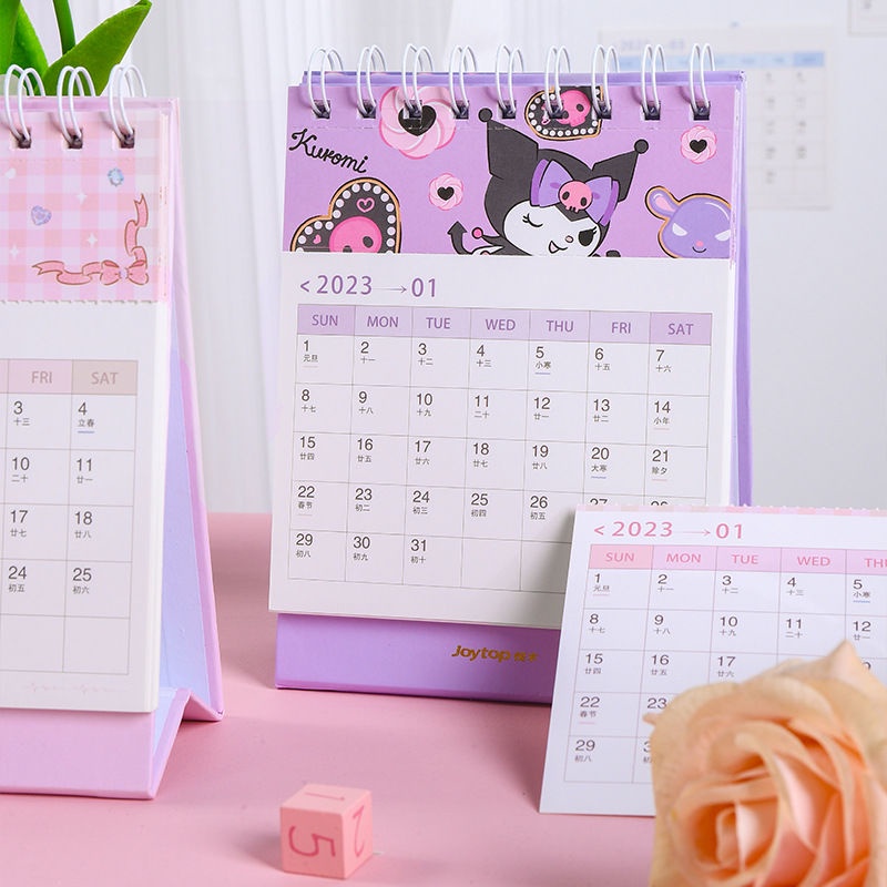 Lịch Để Bàn 2023 Sanrio 2023 Năm 2023 Hình Thỏ Kuromi Dễ Thương