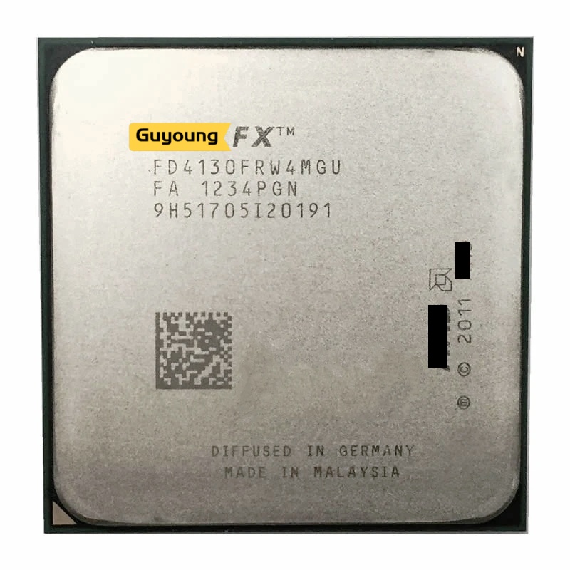 FX-Series FX-4130 FX 4130 3.8 GHz Bộ xử lý CPU Quad-Core đã qua sử dụng FD4130FRW4MGU Socket AM3+