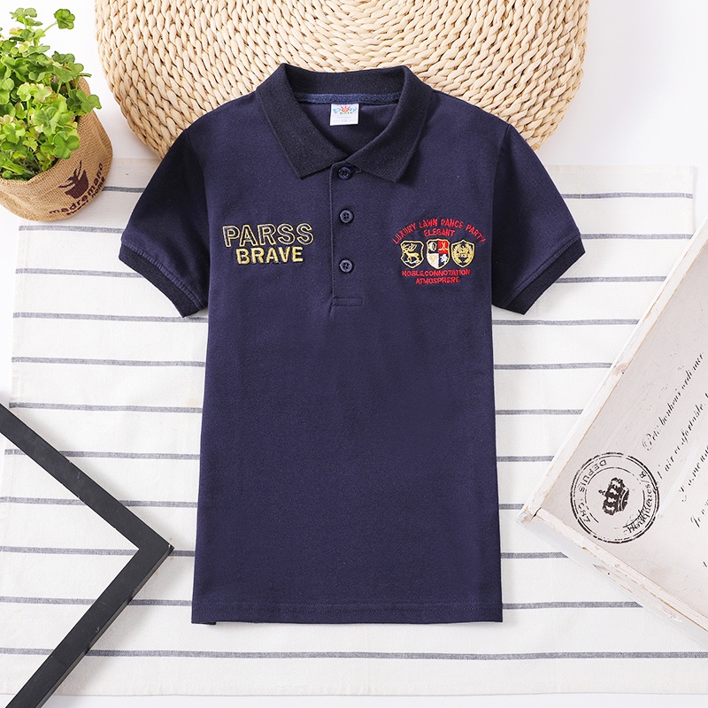 Áo polo Chất Liệu 100% Cotton Cao Cấp Thời Trang Dành Cho Bé Trai