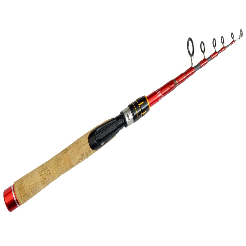 Cần Câu Cá Bằng Sợi Carbon Siêu Nhẹ 1.6m-2.7m