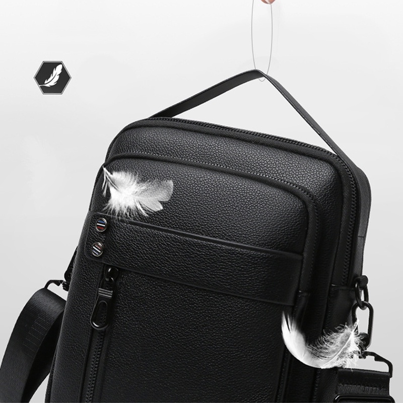 Da Túi Đeo Chéo Chống Thấm Nước Phong Cách Doanh Nhân Thời Trang Cho Nam 1362