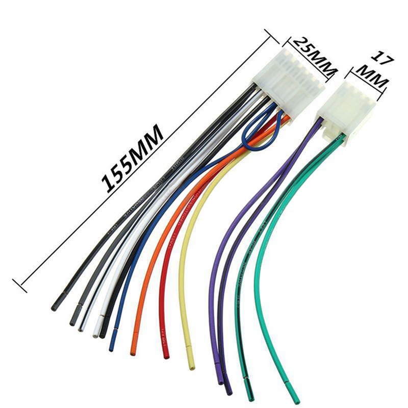 Dây Cáp Nối Nguồn / Loa Xe Hơi Toyota 10 Pin + 6 Pin