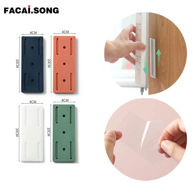 Giá Đỡ Ổ Cắm Điện Gắn Tường Tự Dính Tiện Dụng