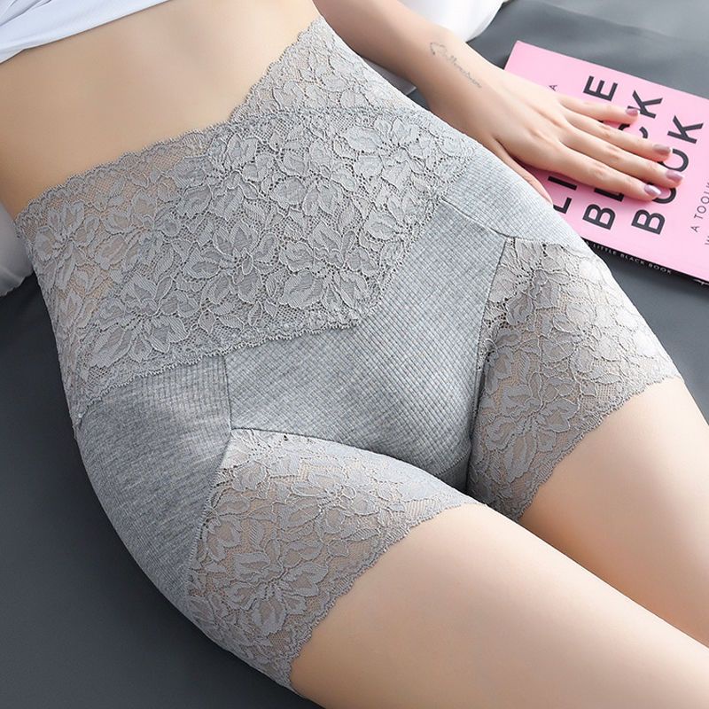 Quần Lót Ren Lưng Cao Nâng Mông An Toàn Không Đường May Chống Chói Cho Nữ