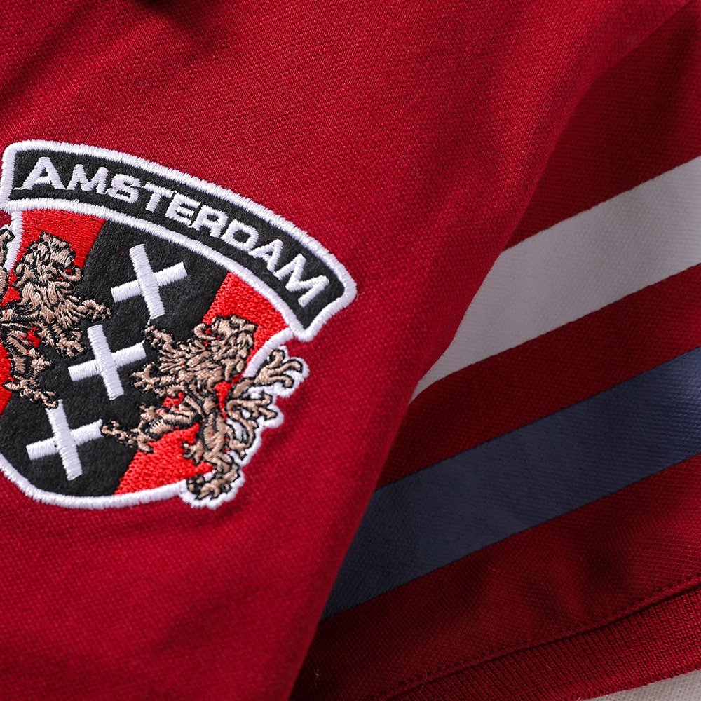 Áo polo Cotton Thời Trang Hàn Quốc Dành Cho Bé Trai