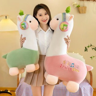  GẤU BÔNG LẠC ĐÀ ALPACA CAO CẤP VẢI ĐẸP LÔNG MỊN 