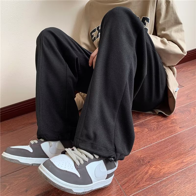 Quần Jogger Màu Trơn Dáng Ôm Phong Cách Hàn Quốc Thời Trang Cho Nam