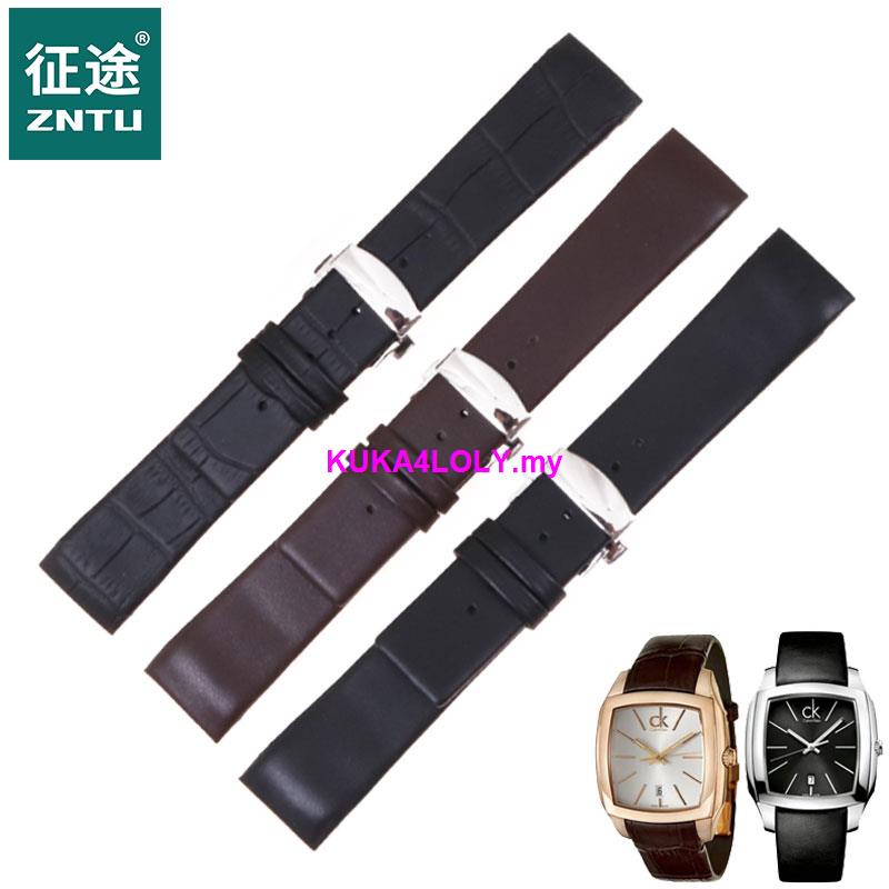 Dây Đeo Bằng Da Thật Phù Hợp Cho Đồng Hồ ck K2K214 / K2K211 / K2K216 22mm 0228