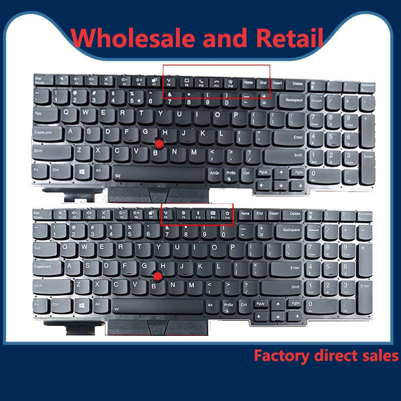 Lenovo ThinkPad E15 GEN2 E15 GEN3 E15 GEN4 R15 Laptop Keyboard  Bàn phím máy tính xách tay