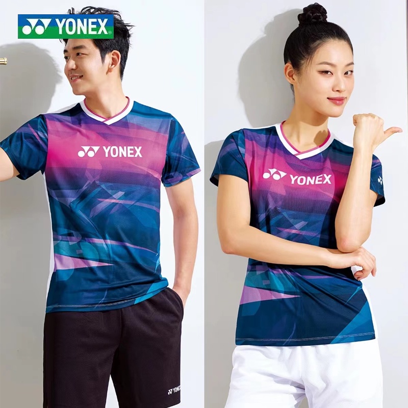 Áo Thun Thể Thao Cầu Lông Tay Ngắn Mau Khô Yonex 22041 Cho Nam Và Nữ
