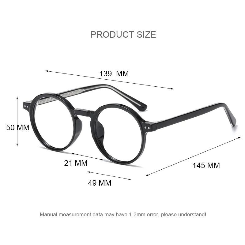 Kính Mát Gọng Tròn Phong Cách Retro Thời Trang Cho Nam Nữ