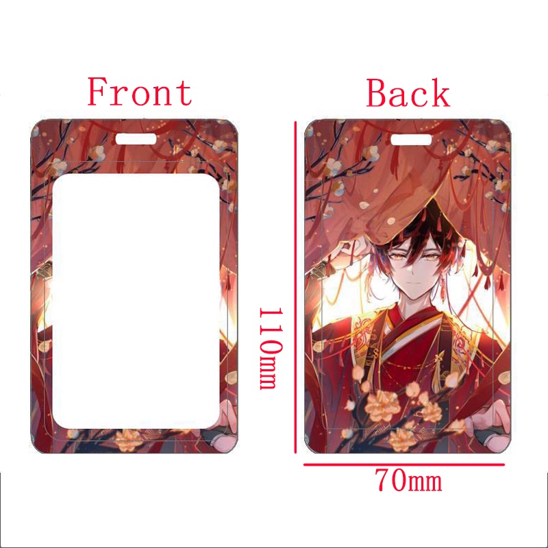 Set 10 Vỏ Bọc Bảo Vệ Thẻ ID Cho Genshin Va Chạm Arataki Itto