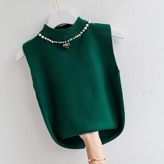 Áo Hai Dây Dệt Kim Cổ Vừa Thời Trang Quyến Rũ Cho Nữ