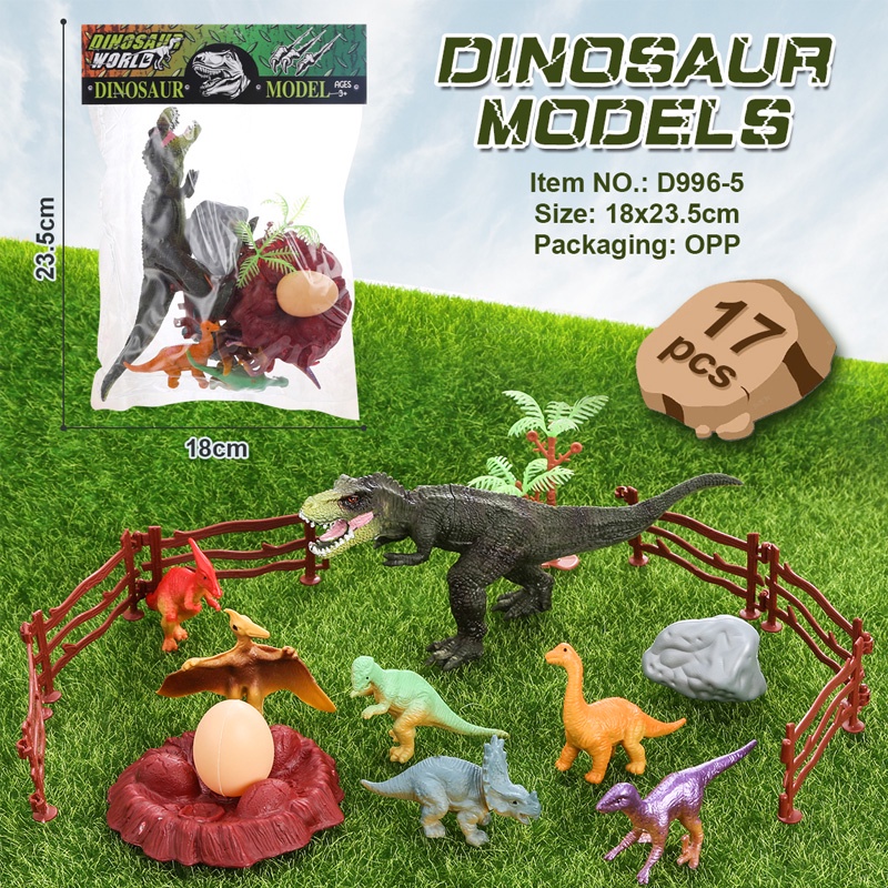 Set 21 Mô Hình Khủng Long Kỷ Jura 17CM Độc Đáo Sống Động
