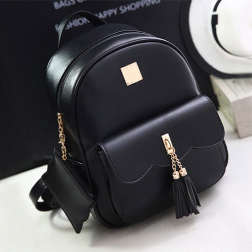 balo nữ balo du lịch balo chống nước balo đi học balo nhỏ balo nhiều ngăn balo xinh balo nữ thời trang Túi da linh dương da được giặt mới theo phong cách ba lô học sinh nữ theo phong cách Hàn Quốc Thời trang ba lô du lịch bình thường lớn