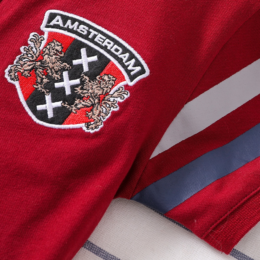 Áo polo Cotton Thời Trang Hàn Quốc Dành Cho Bé Trai